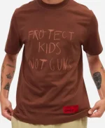 Kingston Jeremy All American Season 07 Nathaniel Logan McIntyre Protect Kids Not Guns Printed T-Shirt