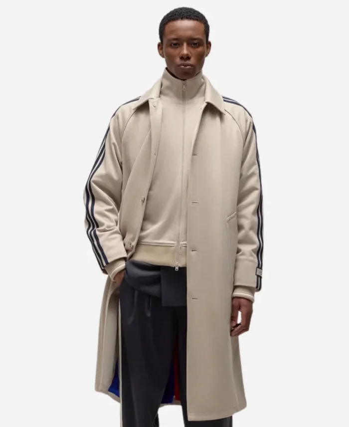Kith for Adidas Football Hybrid Beige Coat