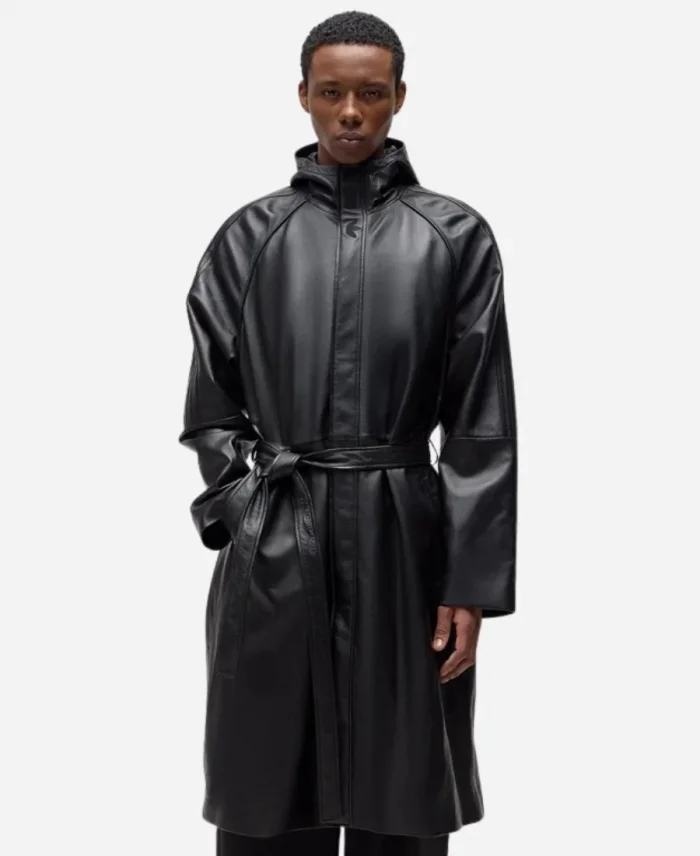 Kith for Adidas Football Stadium Leather Coat