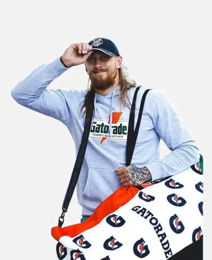 Kristin Juszczyk x Gatorade Grey Pullover Hoodie
