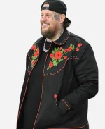 LA Jelly Roll Black Floral Jacket