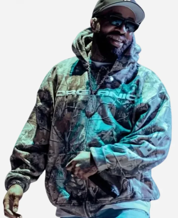 Larry June’s Camo Hoodie