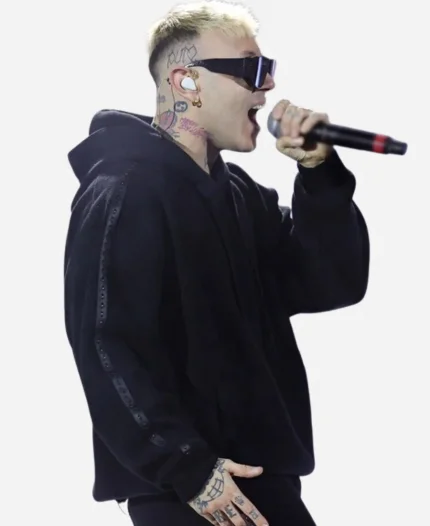 Lazza 2024 Black Pullover Hoodie