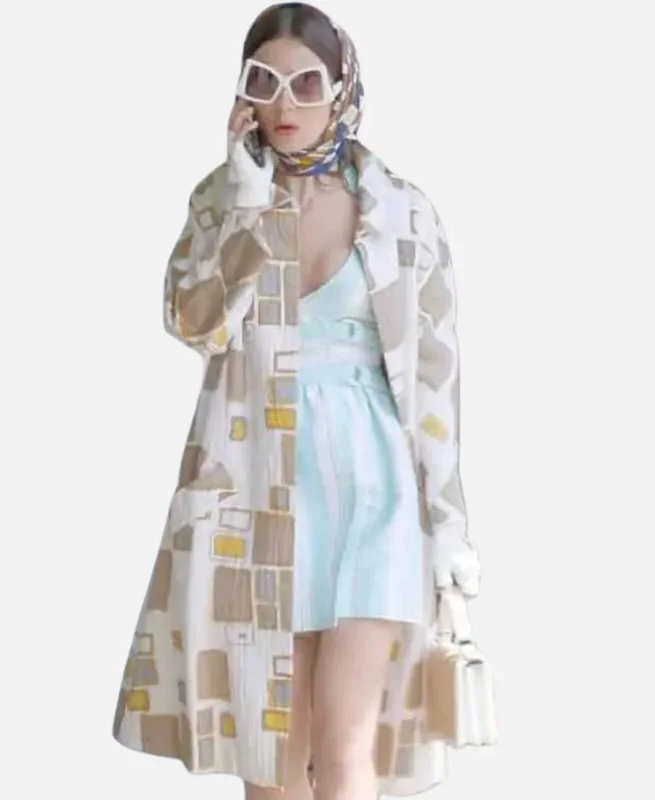 Lily Collins Emily In Paris S02 Coat