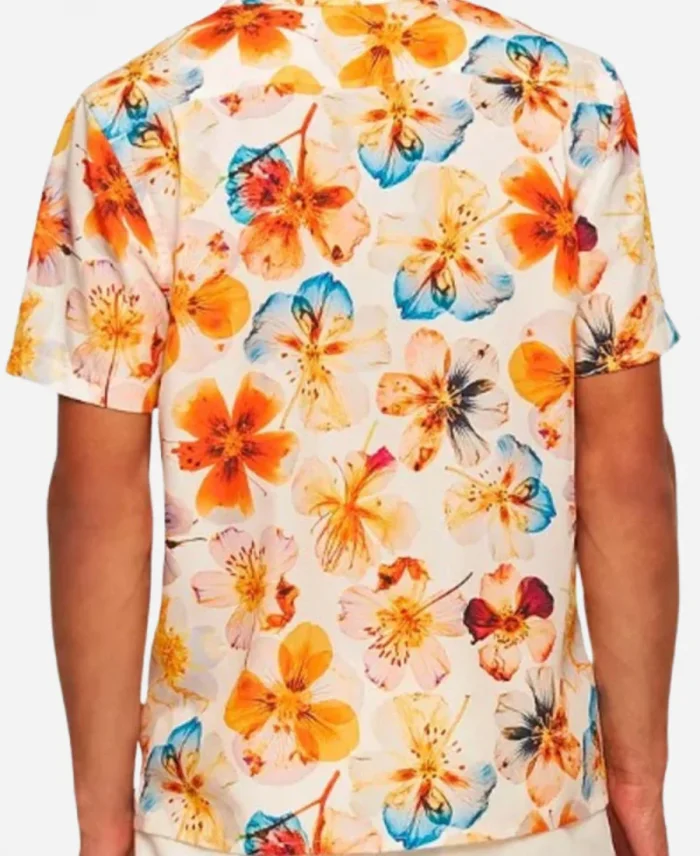 Luke Bryan American Idol S23 Floral Hawaiian Shirt