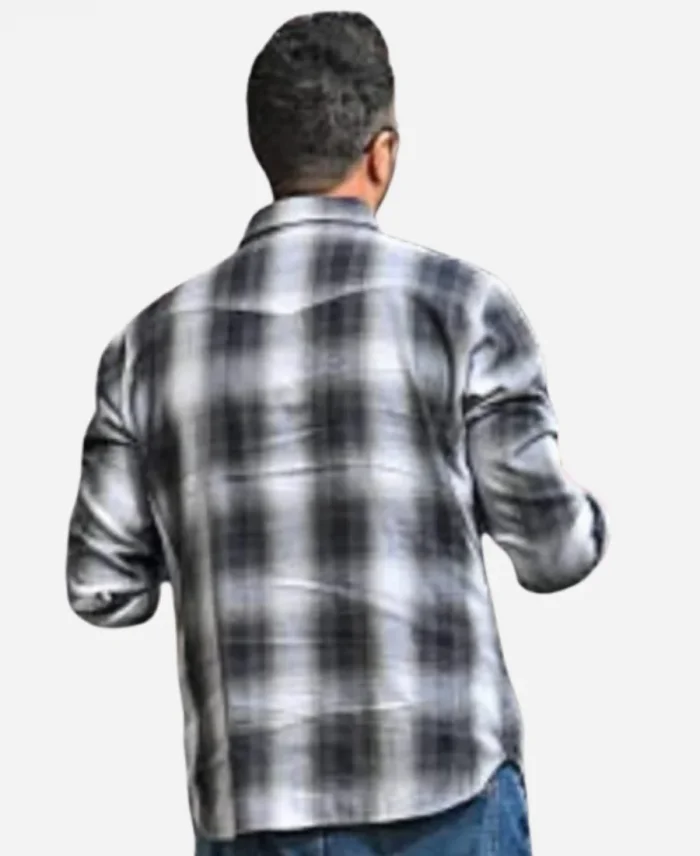 Luke Bryan Grey Checkered Shirt