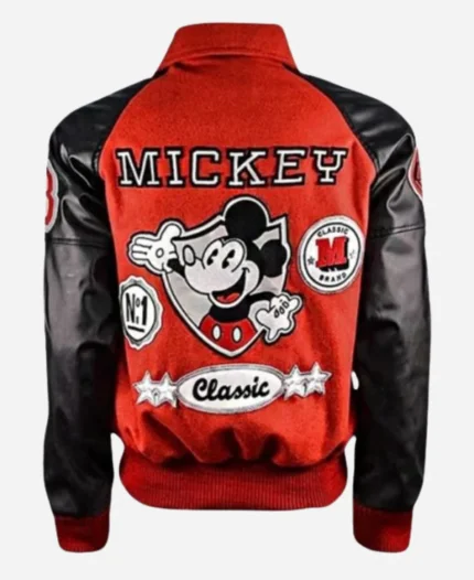 MJ Mickey Mouse Varsity Jacket