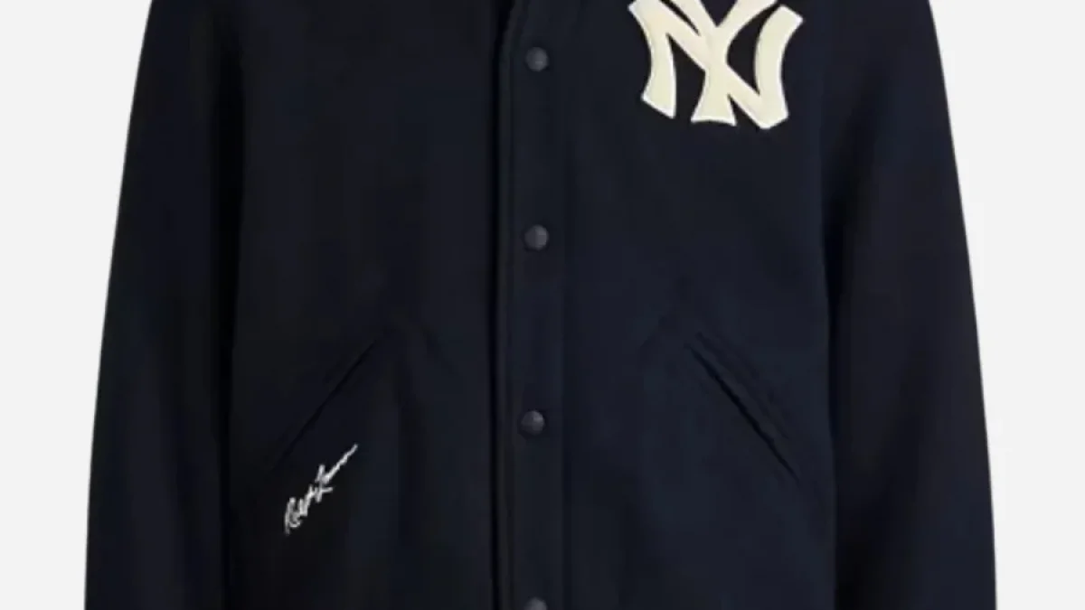 Polo Ralph Lauren MLB New York Yankees Varsity Jacket Black