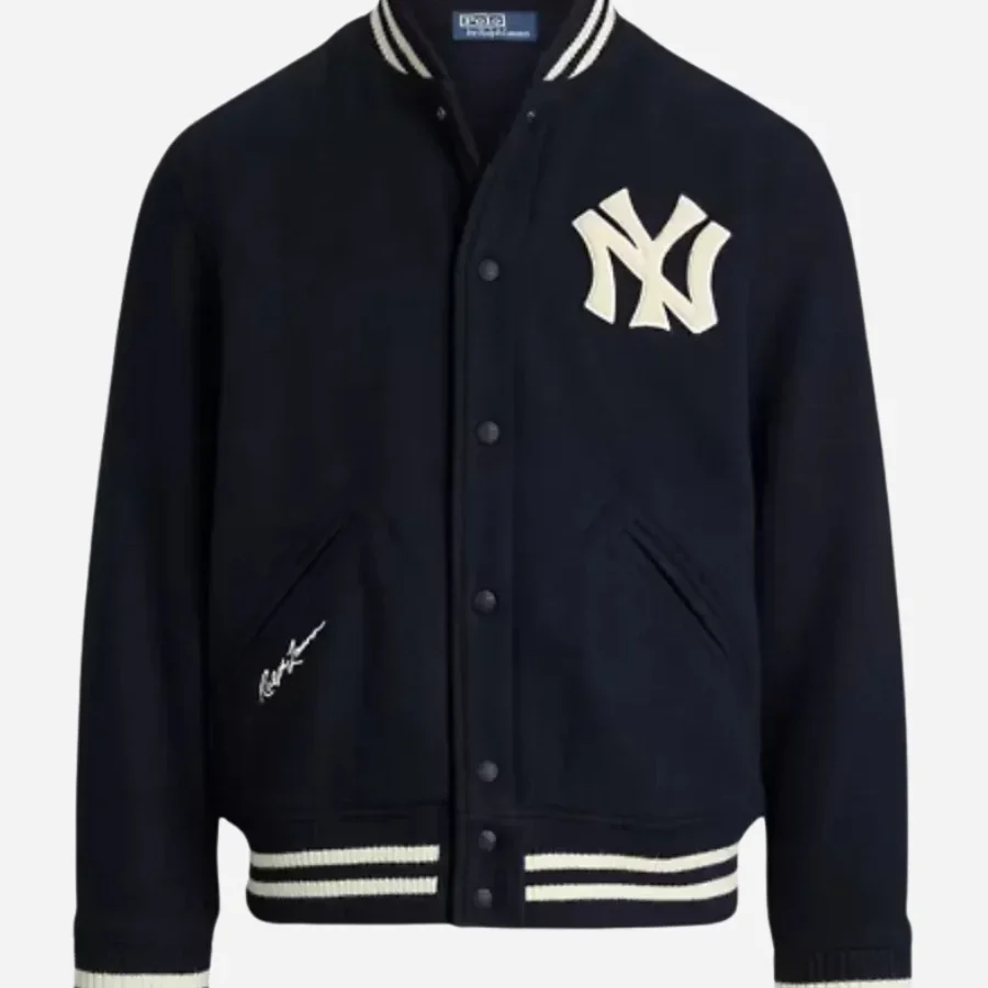 MLB Tokyo Series Polo Ralph Lauren Yankees Varsity Jacket