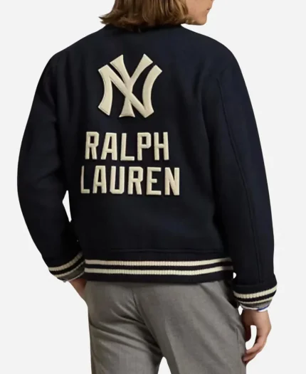MLB Tokyo Series Polo Ralph Lauren Yankees Varsity Jacket For Sale