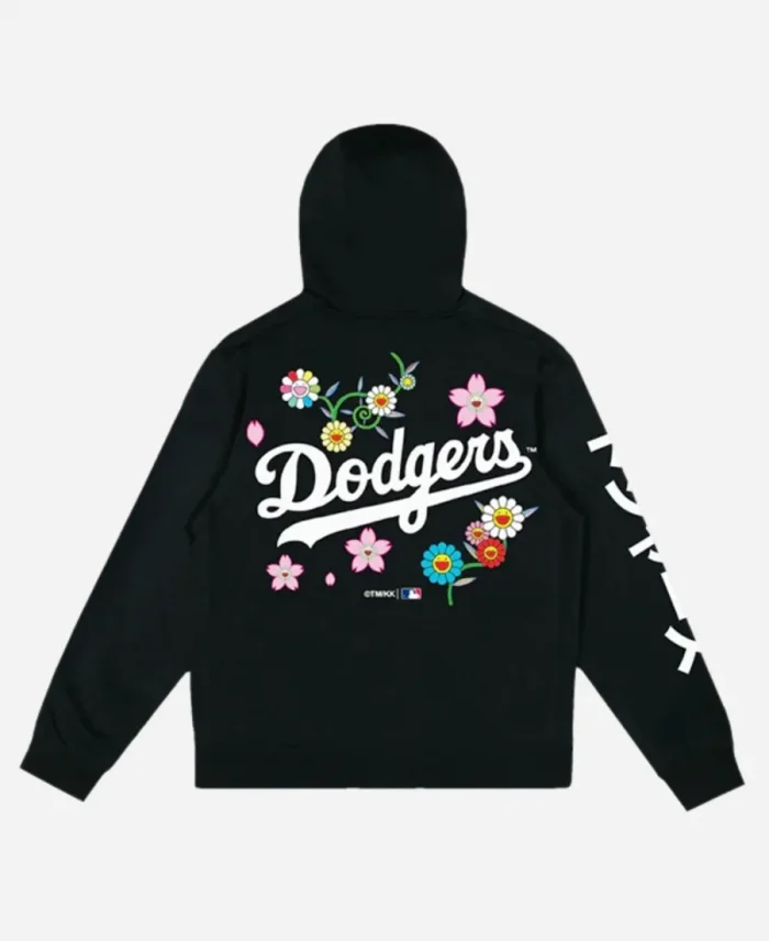 MLB World Tour Tokyo Series 2025 Complex x Fanatics Takashi Murakami x Los Angeles Dodgers Black Hoodie