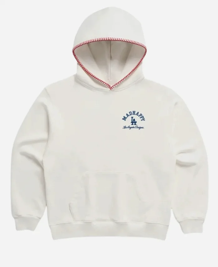 Madhappy LA Dodgers White Hoodie