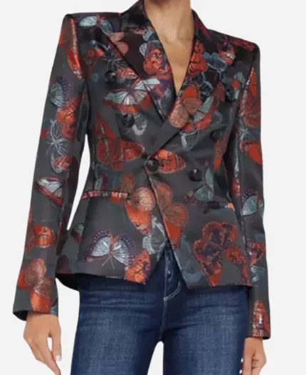 Marquita Goings Beyond The Gates 2025 Hayley Lawson Butterfly Print Blazer