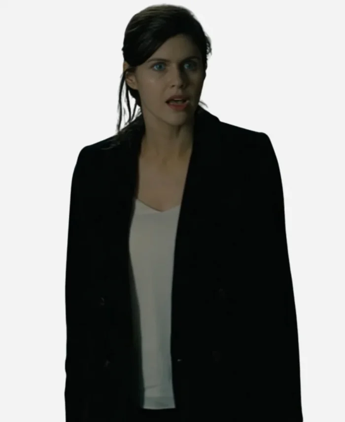 Mayfair Witches Alexandra Daddario Blue Coat