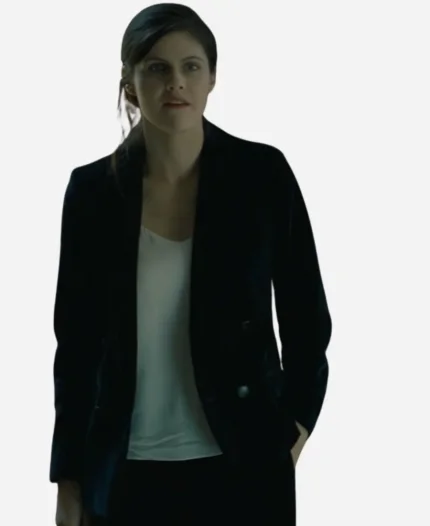 Mayfair Witches S02 Alexandra Daddario Blue Coat