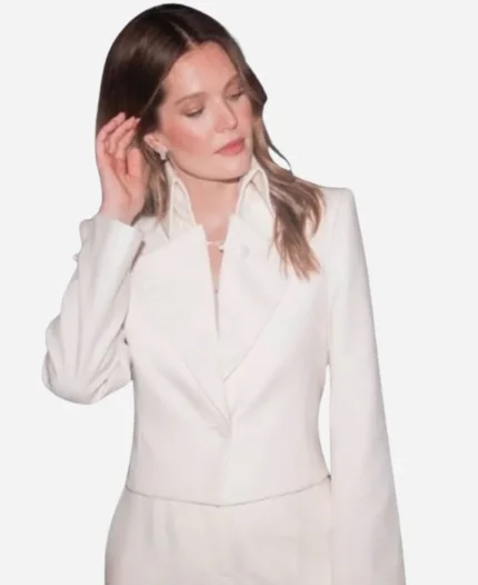 Meghann Fahy Jimmy Kimmel Live 2025 Blazer