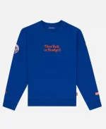 Mets New York or Nowhere Blue Sweatshirt