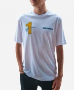 Monaco Senna 1 McLaren White T-Shirt