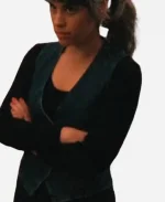 Mythic Quest 2025 Ashly Burch Dark Denim Vest