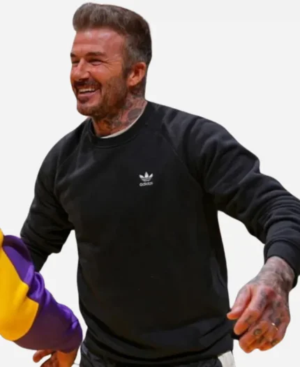 NBA 2025 David Beckham Black Sweatshirt