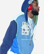 NYC 2025 Jaden Hardy Zipper Colorblock Hoodie For Sale
