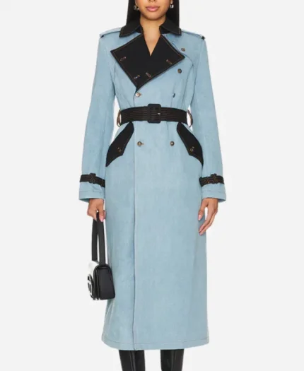 Naomi Hamilton Denim Trench Coat
