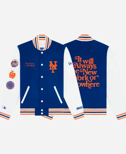 New York Mets Motto Varsity Jacket