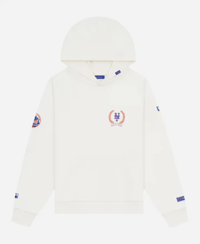 New York Mets New York Or Nowhere White Hoodie