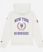 New York Mets New York Or Nowhere White Pullover Hoodie