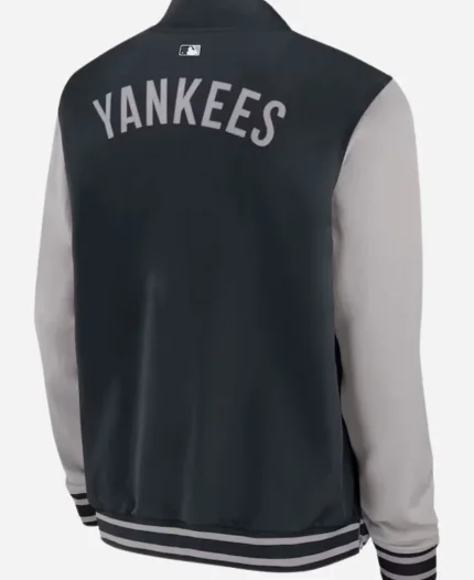 New York Yankees Authentic Collection Dugout Bomber Jacket For Sale