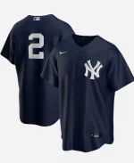New York Yankees Nike Derek Jeter Button-Up Jersey