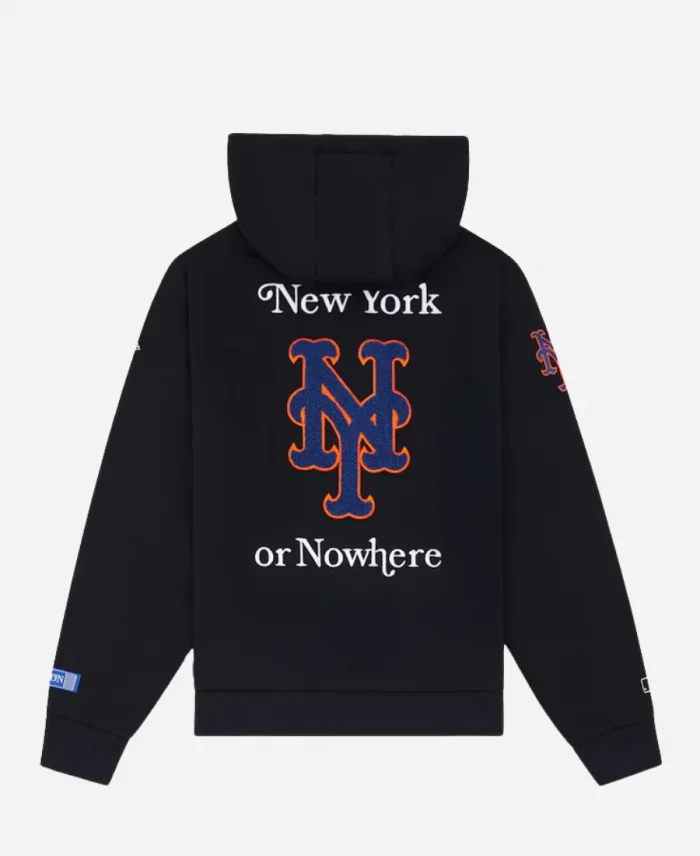 New York or Nowhere New York Mets Black Hoodie