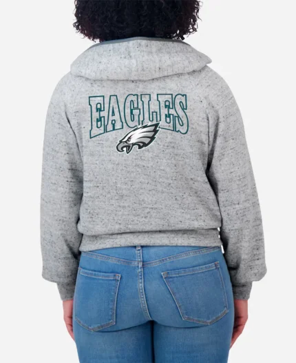 Nike Philadelphia Eagles Philadelphia Eagles Grey Full Zip Hoodie