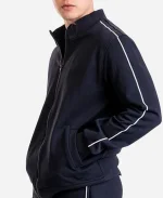 Owen Cooper Tv Series Adolescence 2025 Jamie Miller Blue Stripped Zipper Jacket