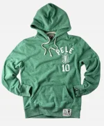 Pelé Brasil 10 Green Hoodie