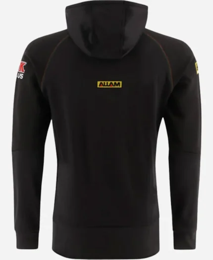 Penrith Panthers 2025 O’Neills Half-Zip Black Fleece Hoodie