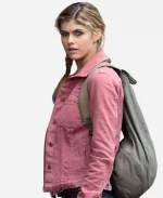 Percy Jackson Sea of Monsters Alexandra Daddario Pink Jacket