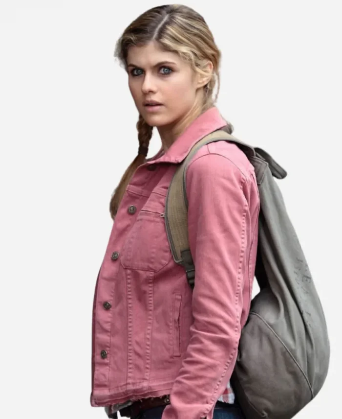 Percy Jackson Sea of Monsters Alexandra Daddario Pink Jacket