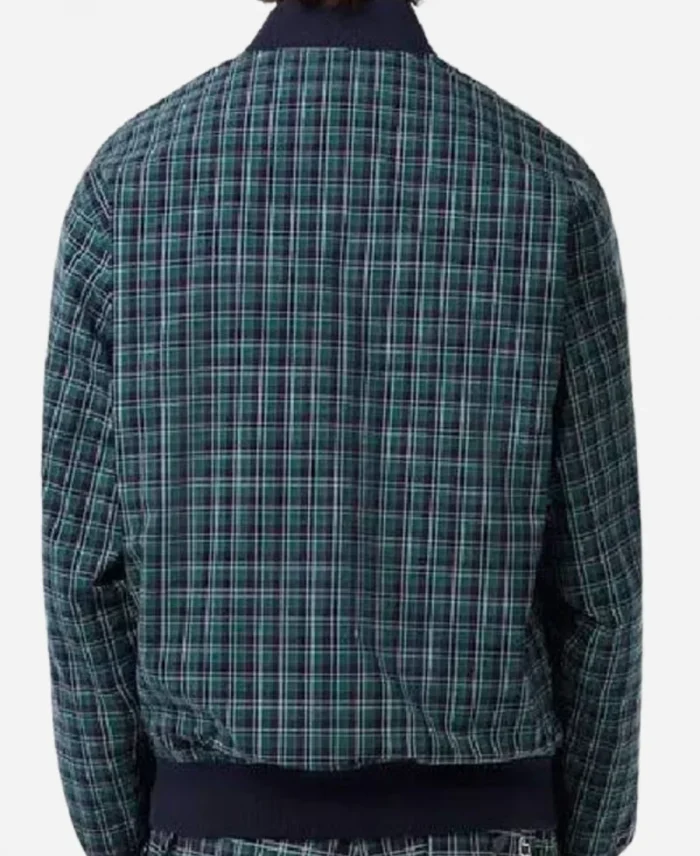 Pootie Shoe Mythic Quest S04 Check Bomber Jacket