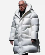 Pope Francis Puffer Jacket