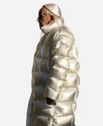 Pope Francis White Puffer Jacket