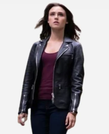 Poppy Drayton Charmed S3 Leather Jacket