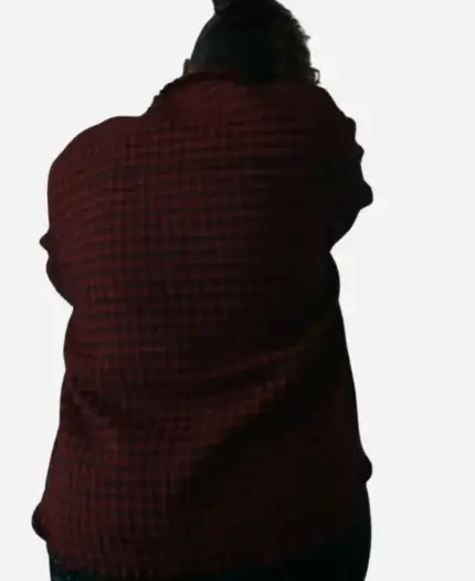 Queen Latifah TV Series The Equalizer Season 5 Robyn McCall Tweed Black And Red Shirt Jacket