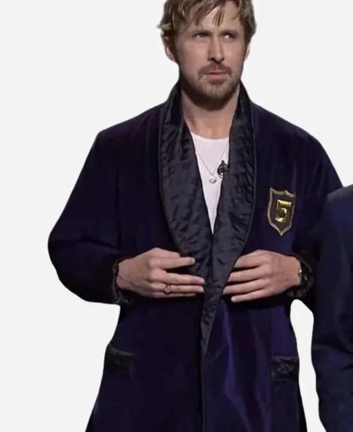 SNL Ryan Gosling Five Timers Club Velvet Coat