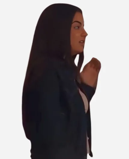 Sadie Laflamme-Snow TV Series The Way Home S03 Alice Dhawan Blue Denim Jacket For Sale