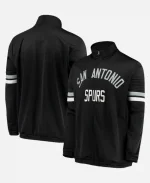 San Antonio Spurs G-III Sports by Carl Banks Veteran Track Jacket