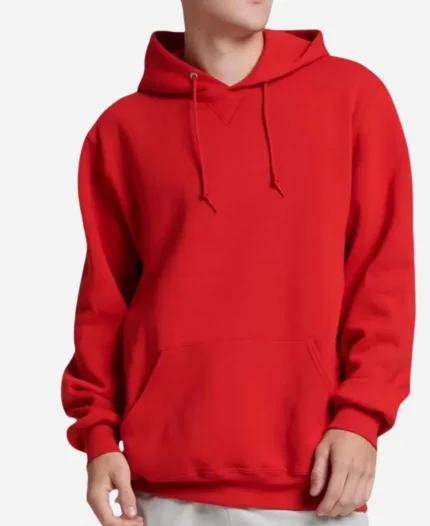 Sebastian Eugene Hansen Movie A Minecraft 2025 Henry Red Zipper Hoodie
