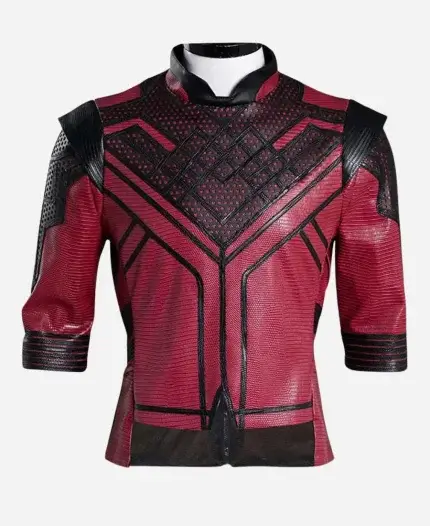 Simu Liu Movie Shang-Chi And The Legend Of The Ten Rings Shang-Chi Leather Jacket