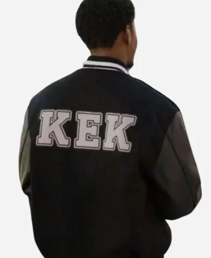 Sylvester Powell All American Homecoming Jessie Raymond Black Varsity Jacket