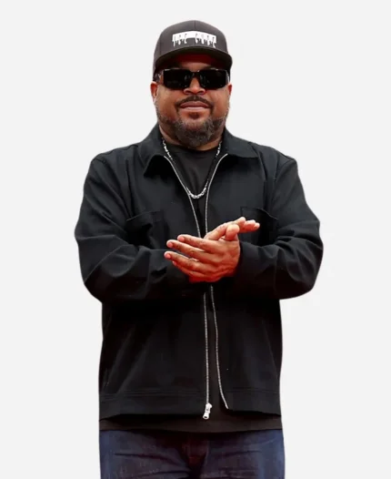 TCL Chinese Theater Ice Cube Black Zip-Up Jacket For Sale